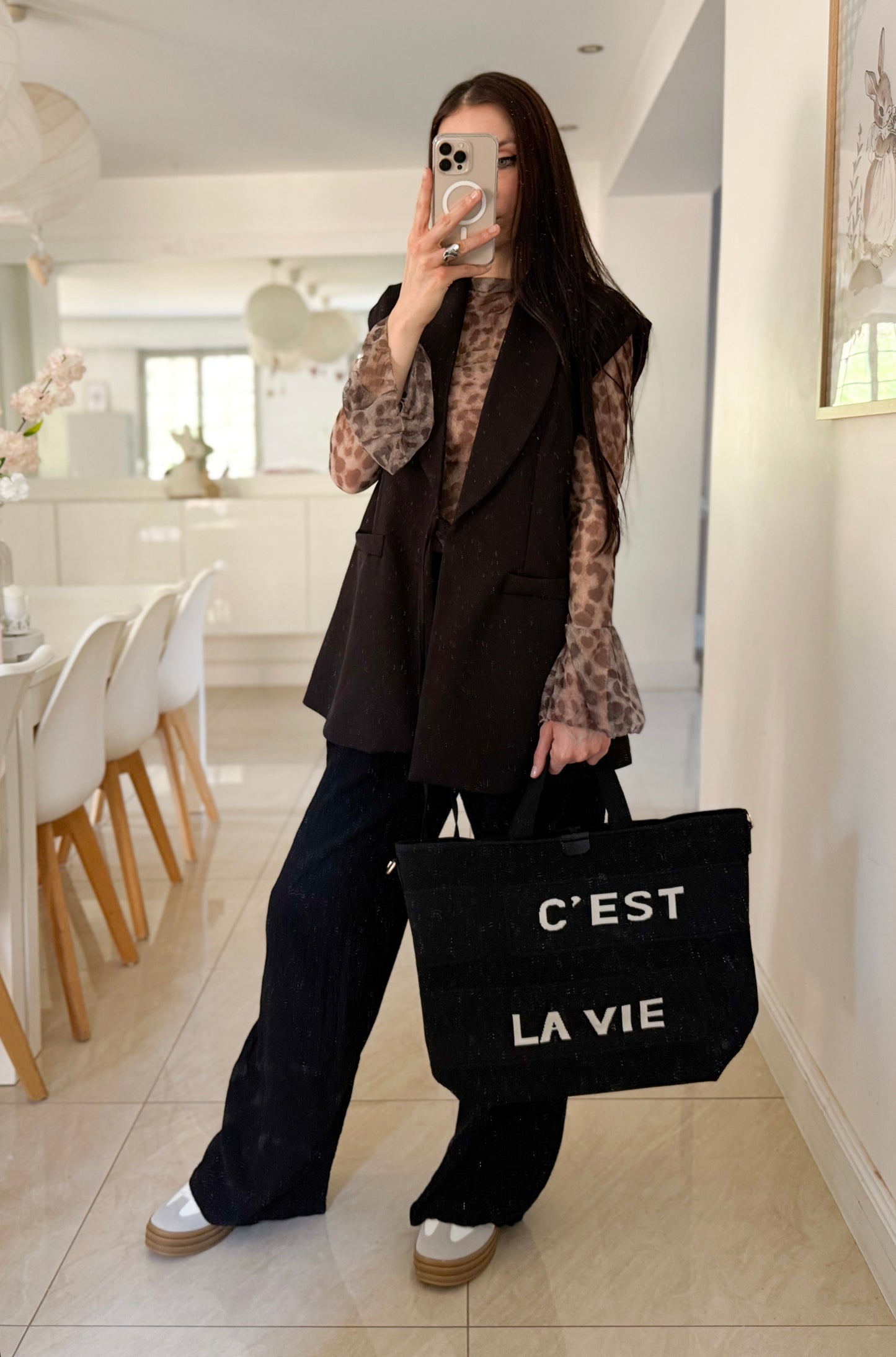 Blazer sans manche (plusieurs coloris)