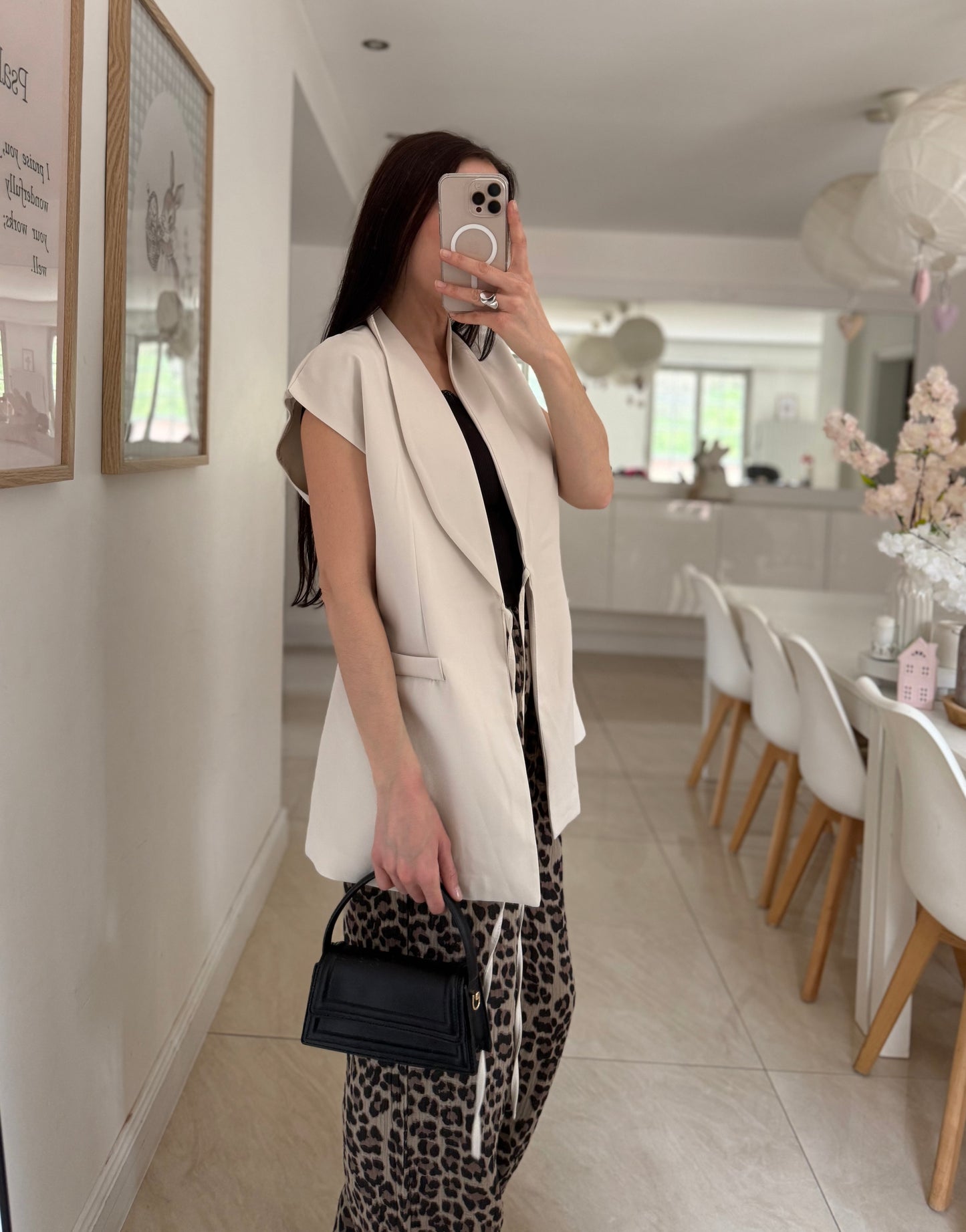 Blazer sans manche (plusieurs coloris)