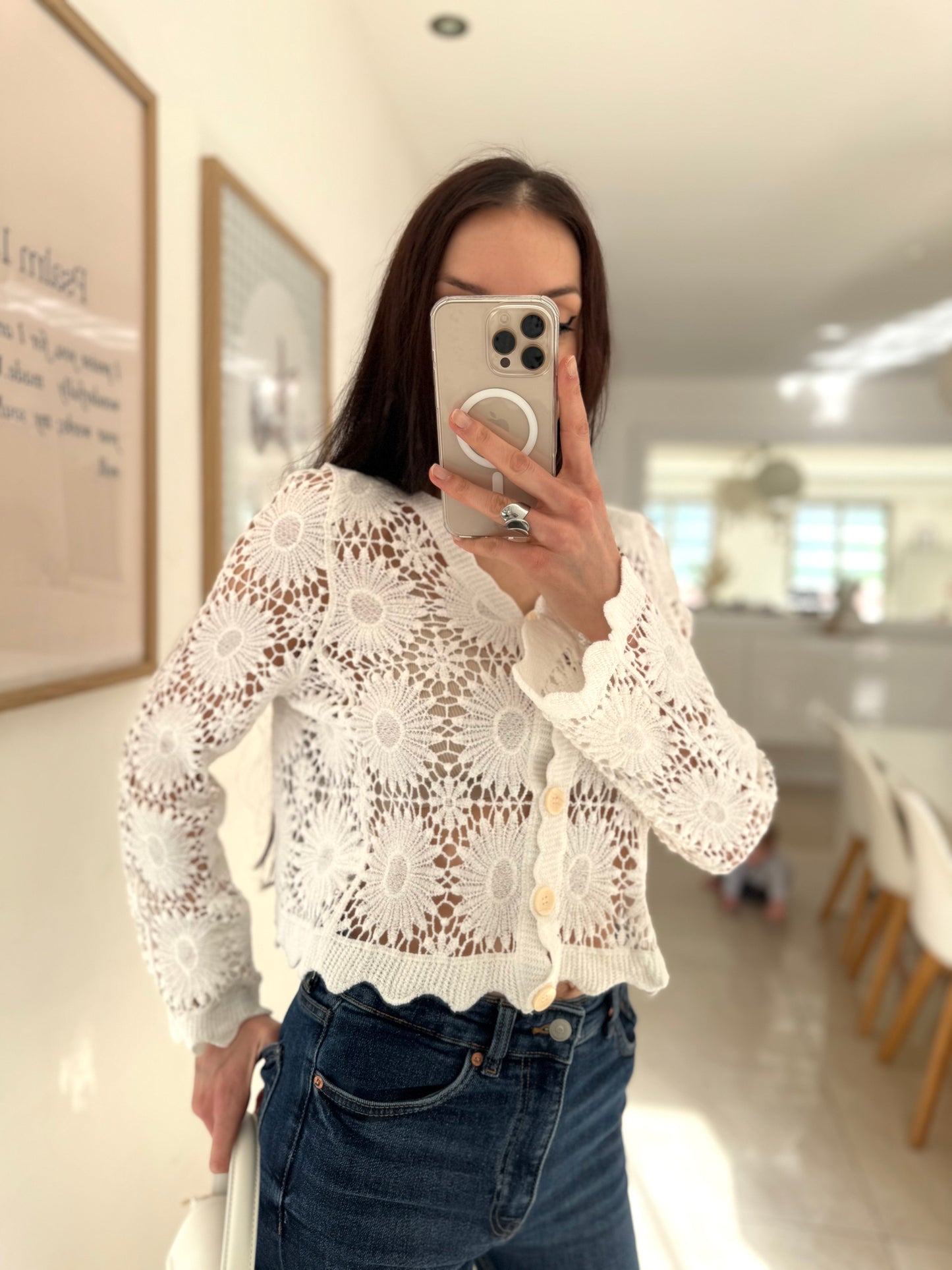 Gilet en crochet