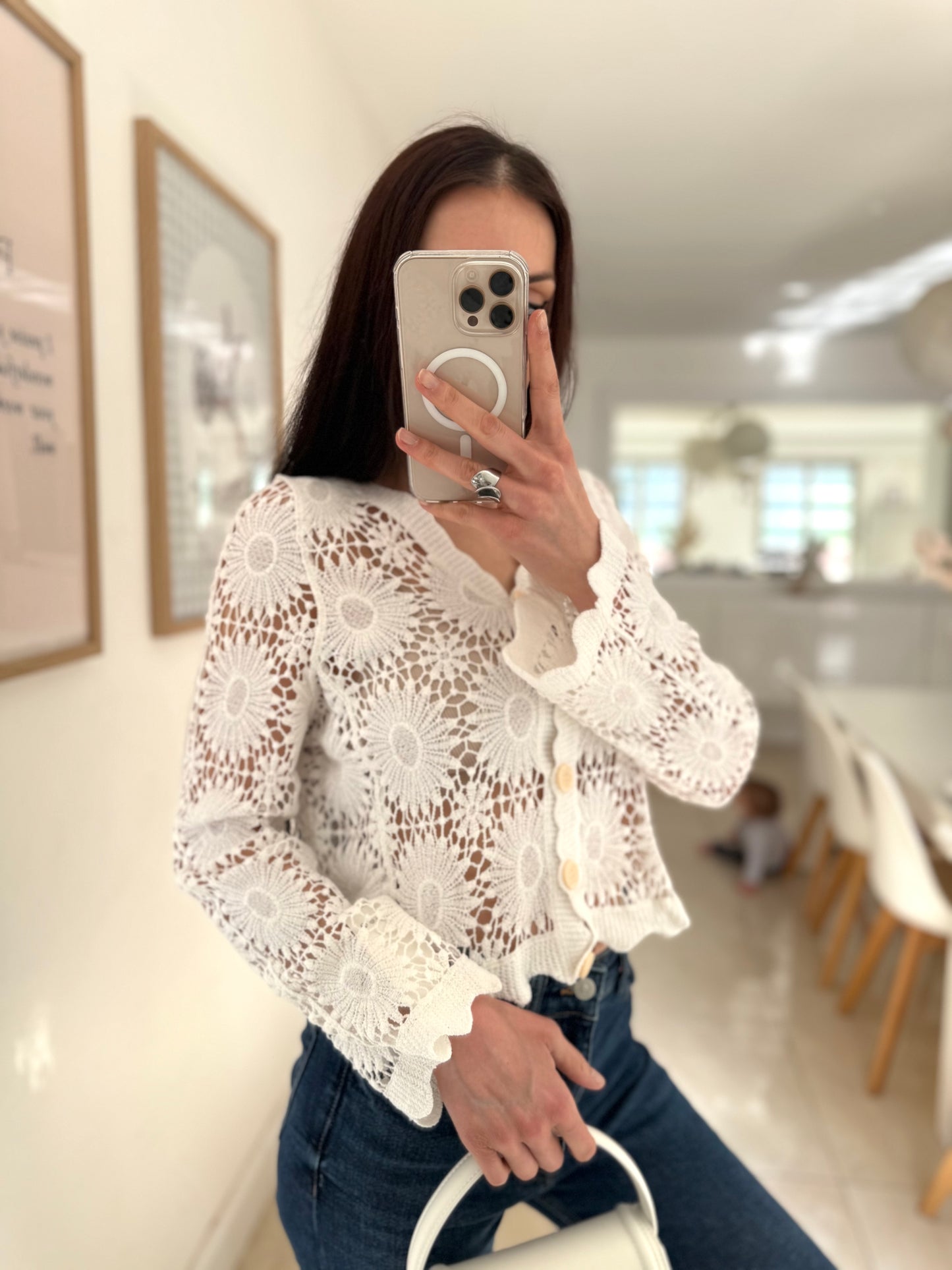 Gilet en crochet
