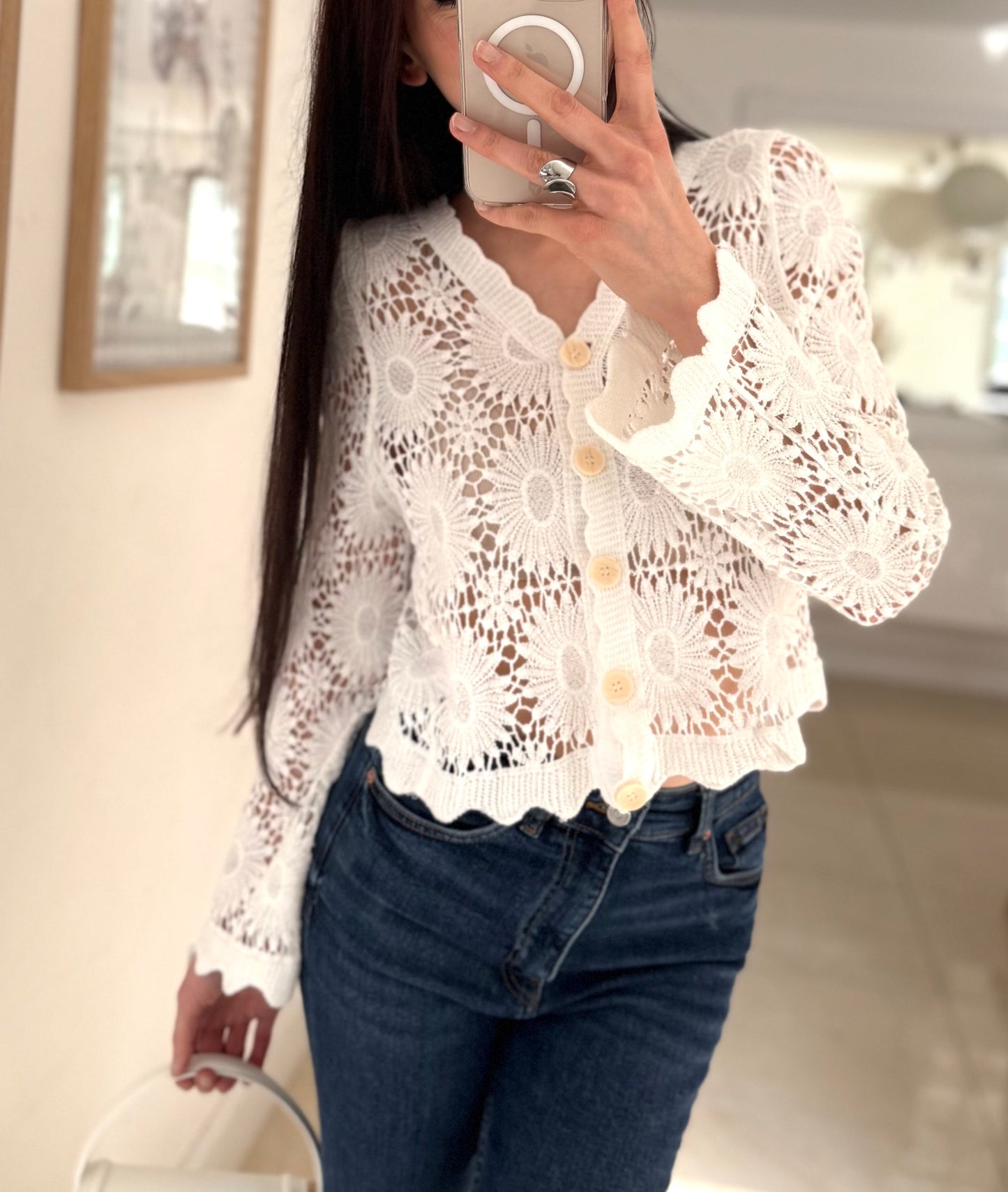 Gilet en crochet