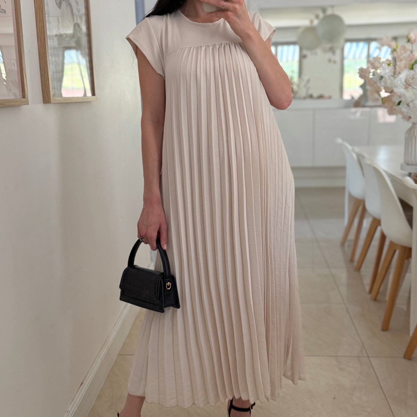 Robe plissée (plusieurs coloris)