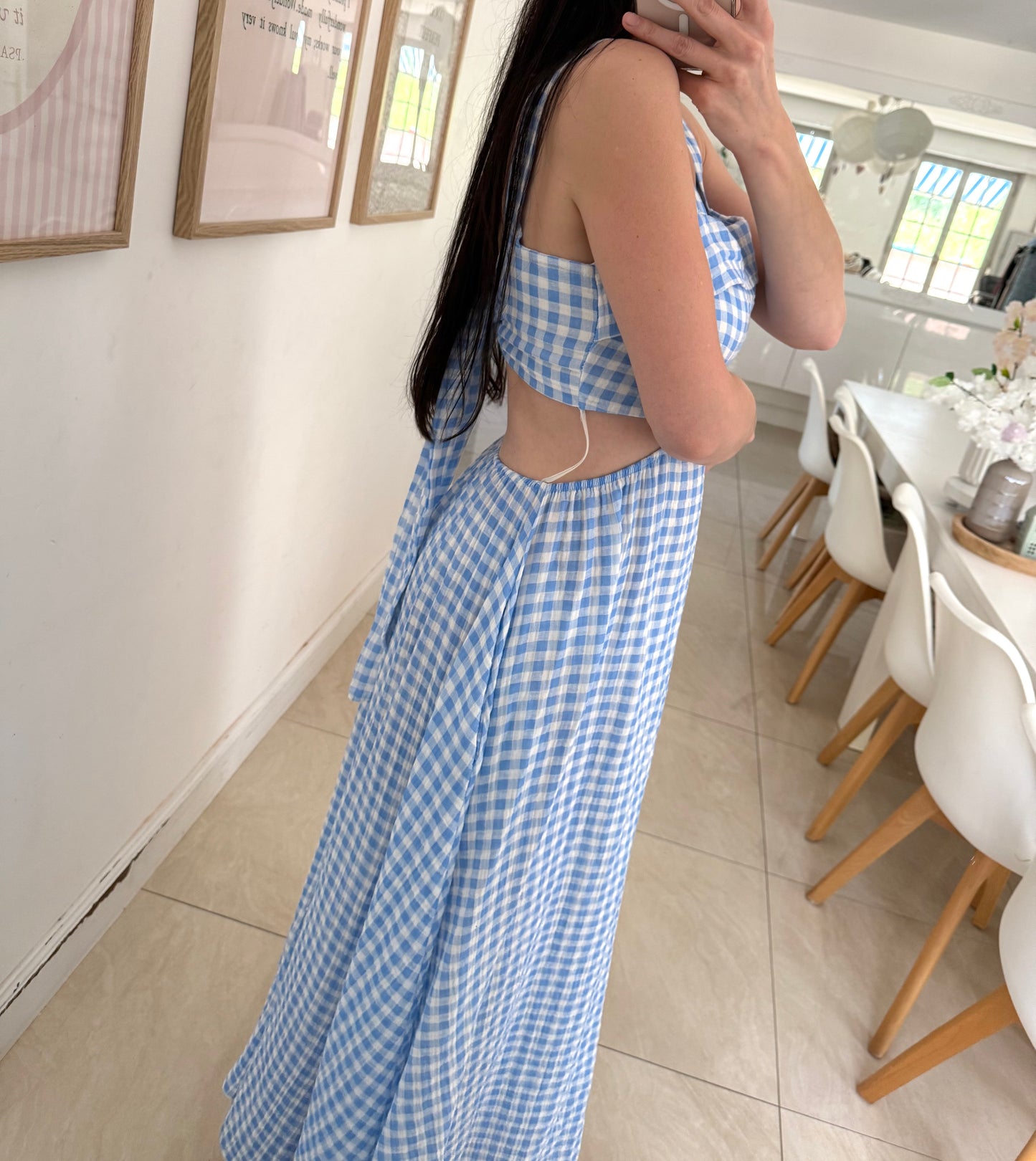 Robe vichy