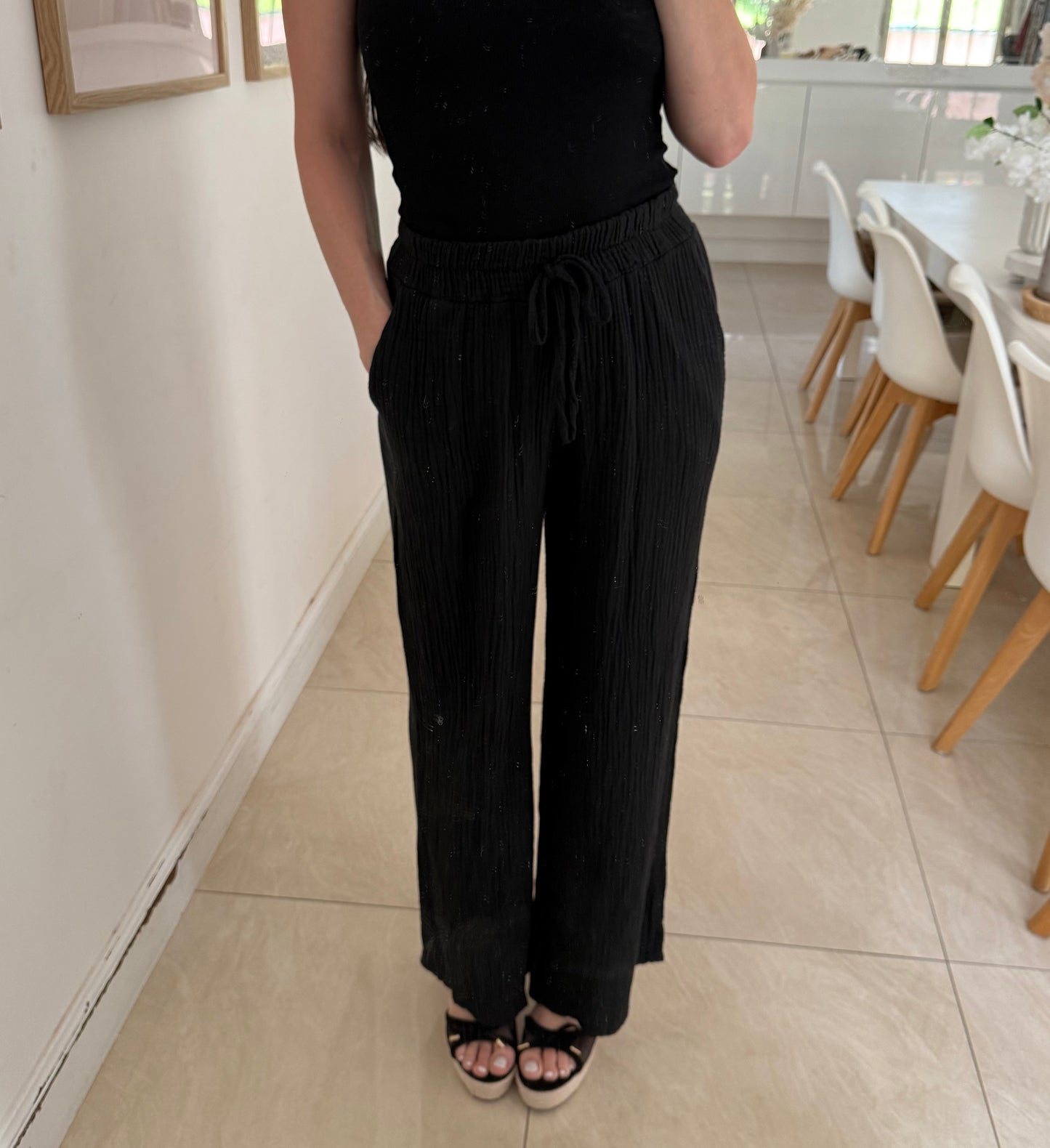 Pantalon gaze (plusieurs coloris)