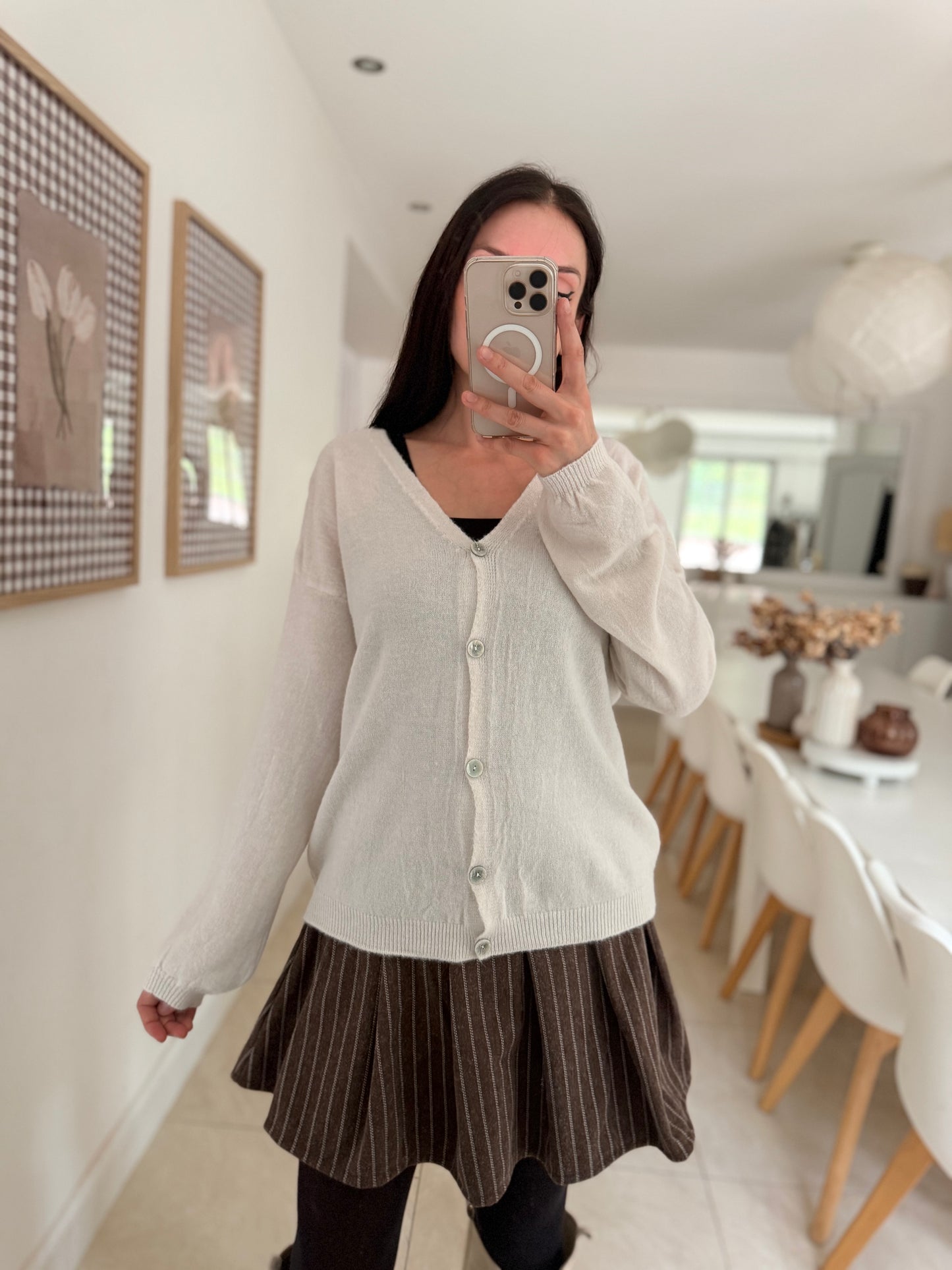 Gilet maille fine