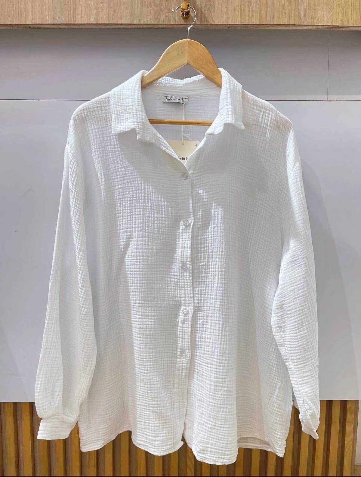 Chemise gaze de coton