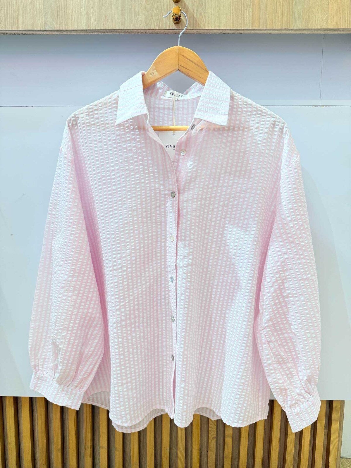 Chemise à rayures (plusieurs coloris)