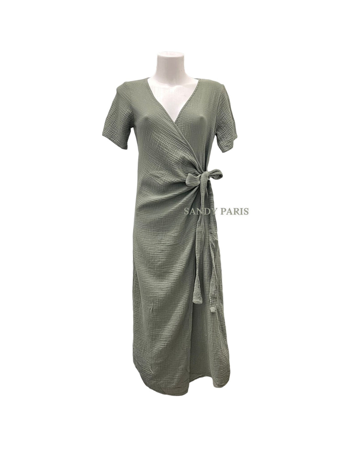 Robe Longue Portefeuille (plusieurs coloris)