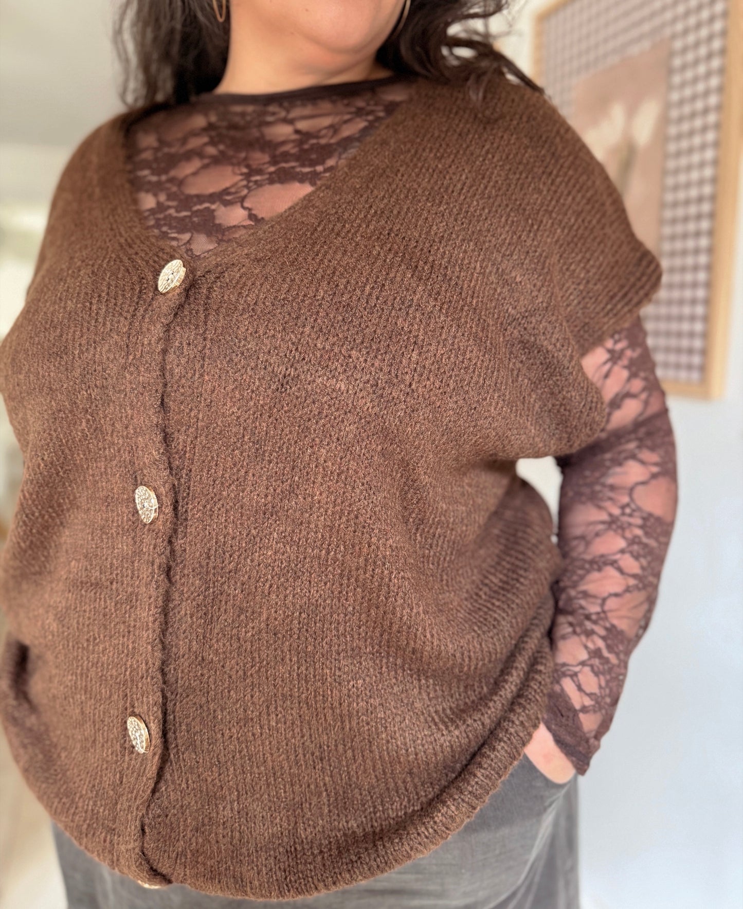 Gilet grande taille T40 à T54