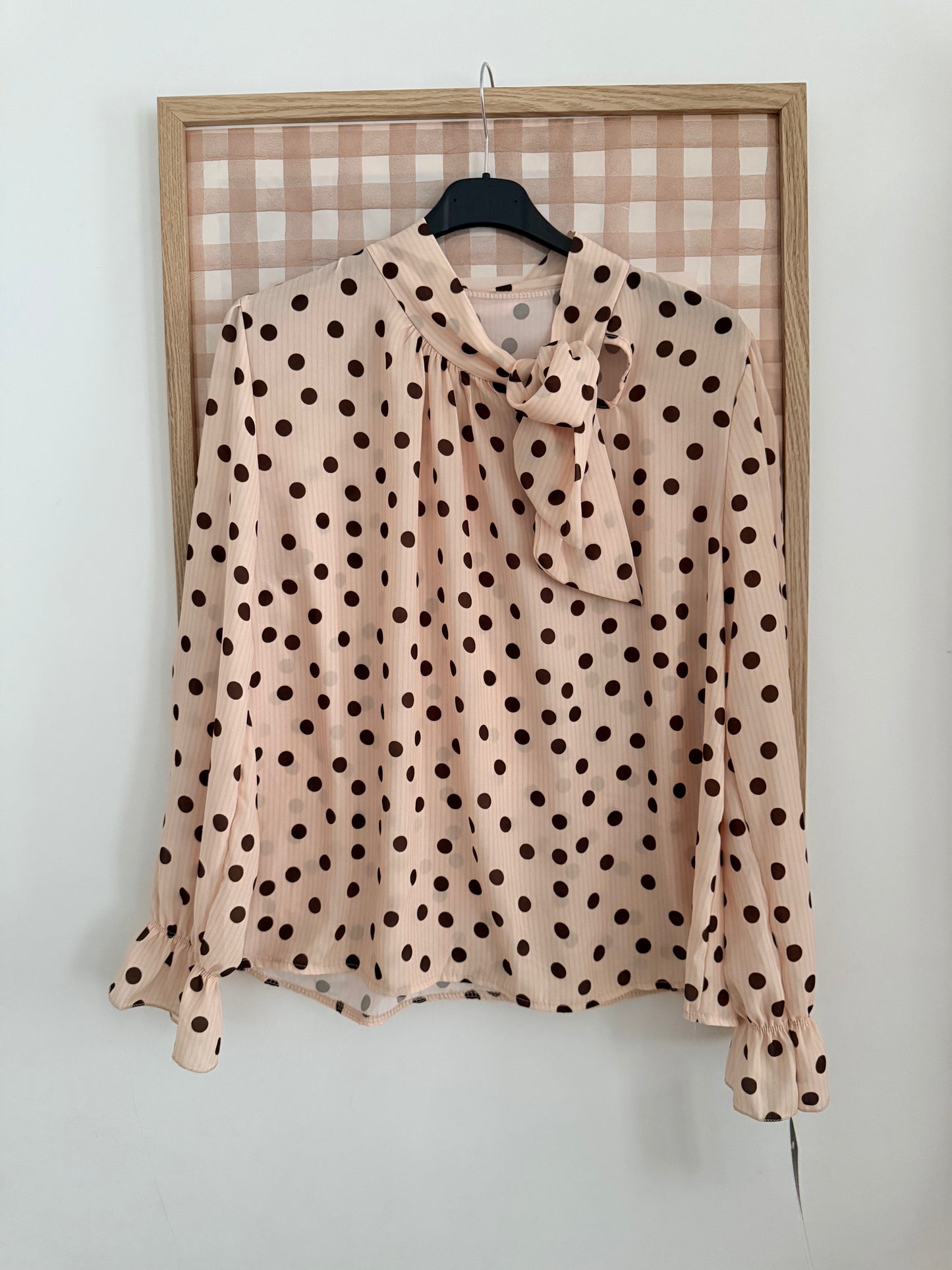 Blouse pois (divers coloris)