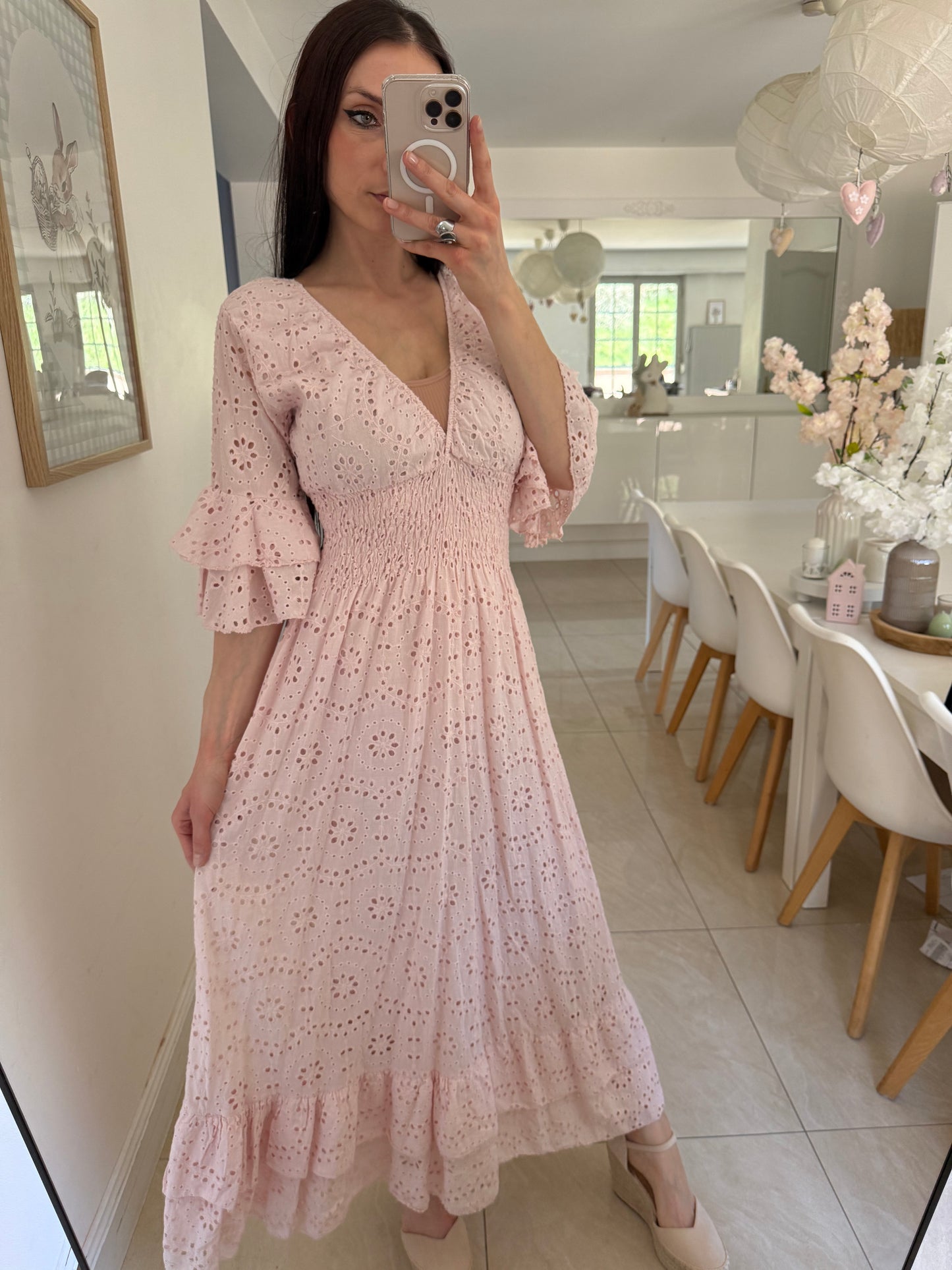 Robe longue Sissi