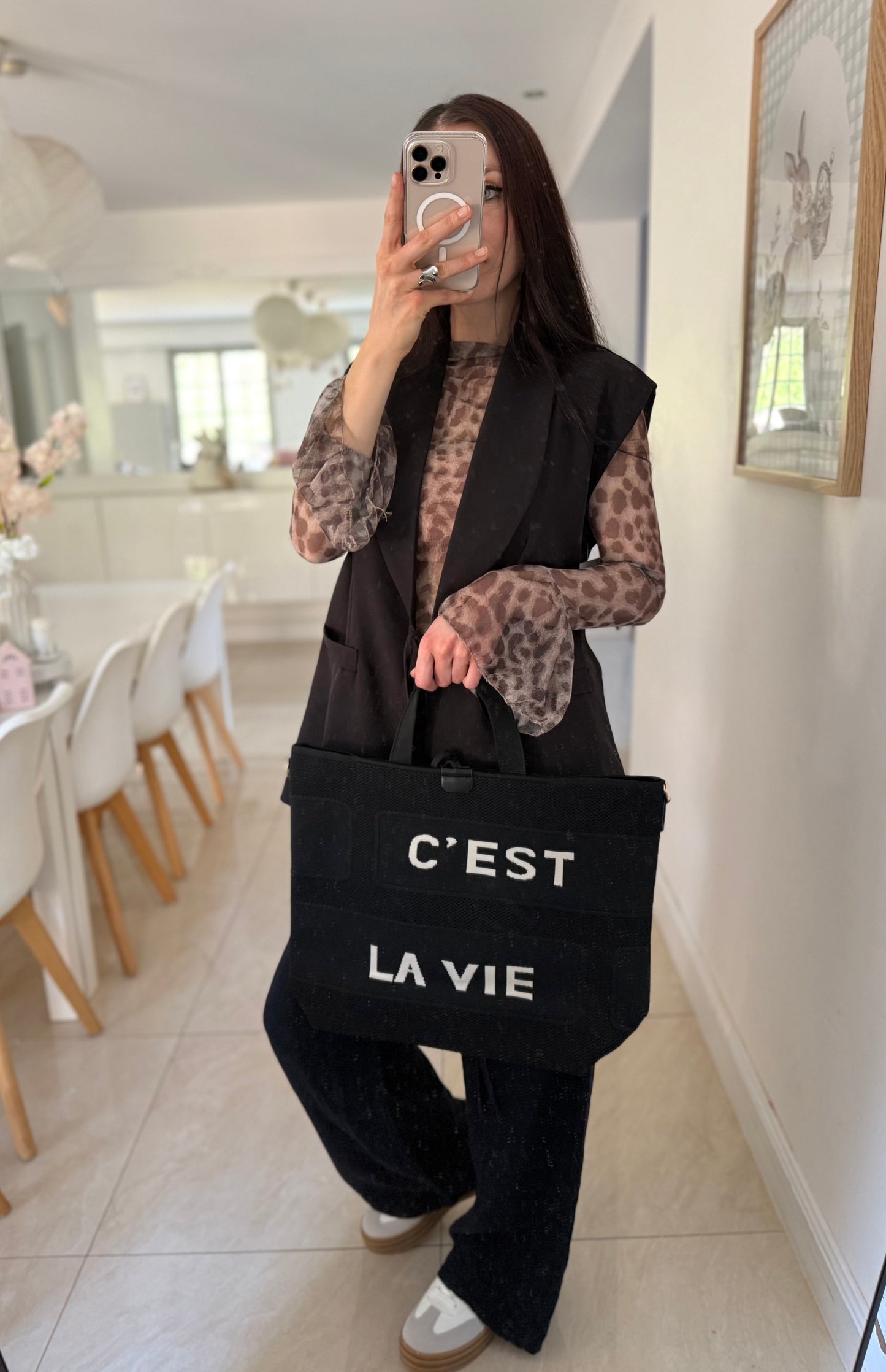 Sac Cabas Oversize En Maille