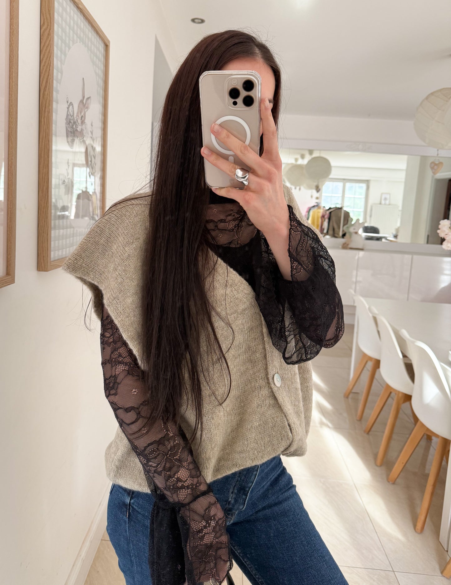 Gilet sans manches (plusieurs coloris)
