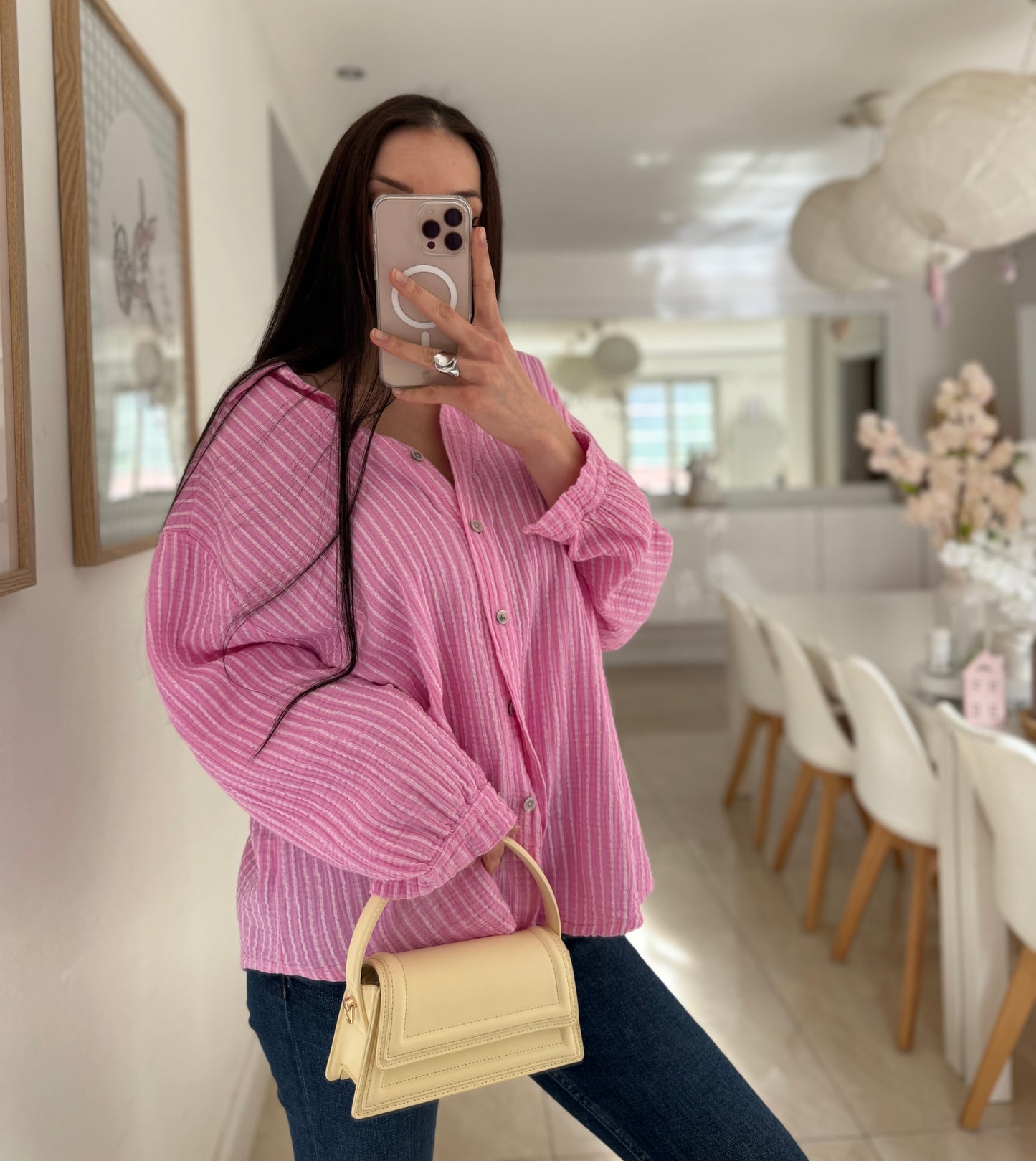 Chemise en gaze de coton