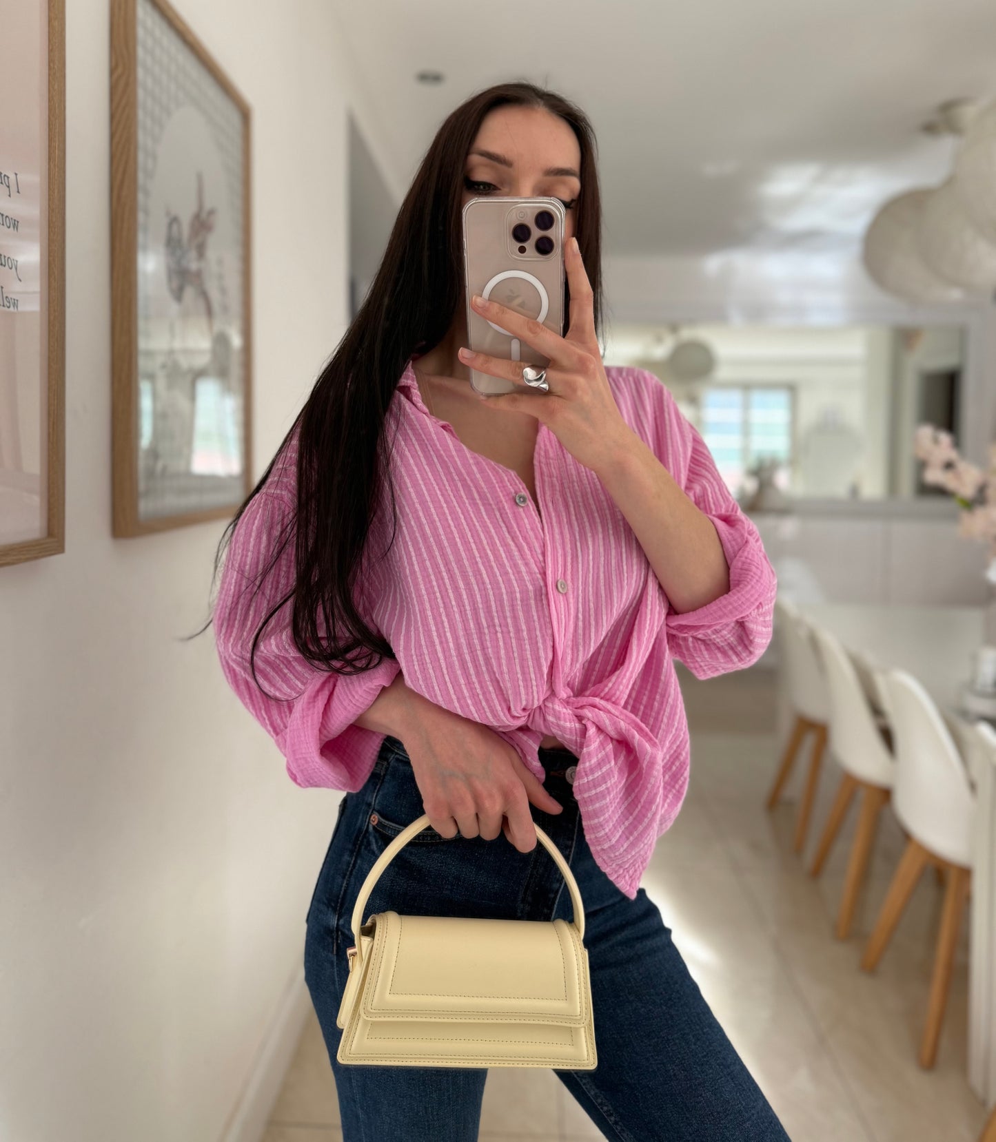Chemise en gaze de coton