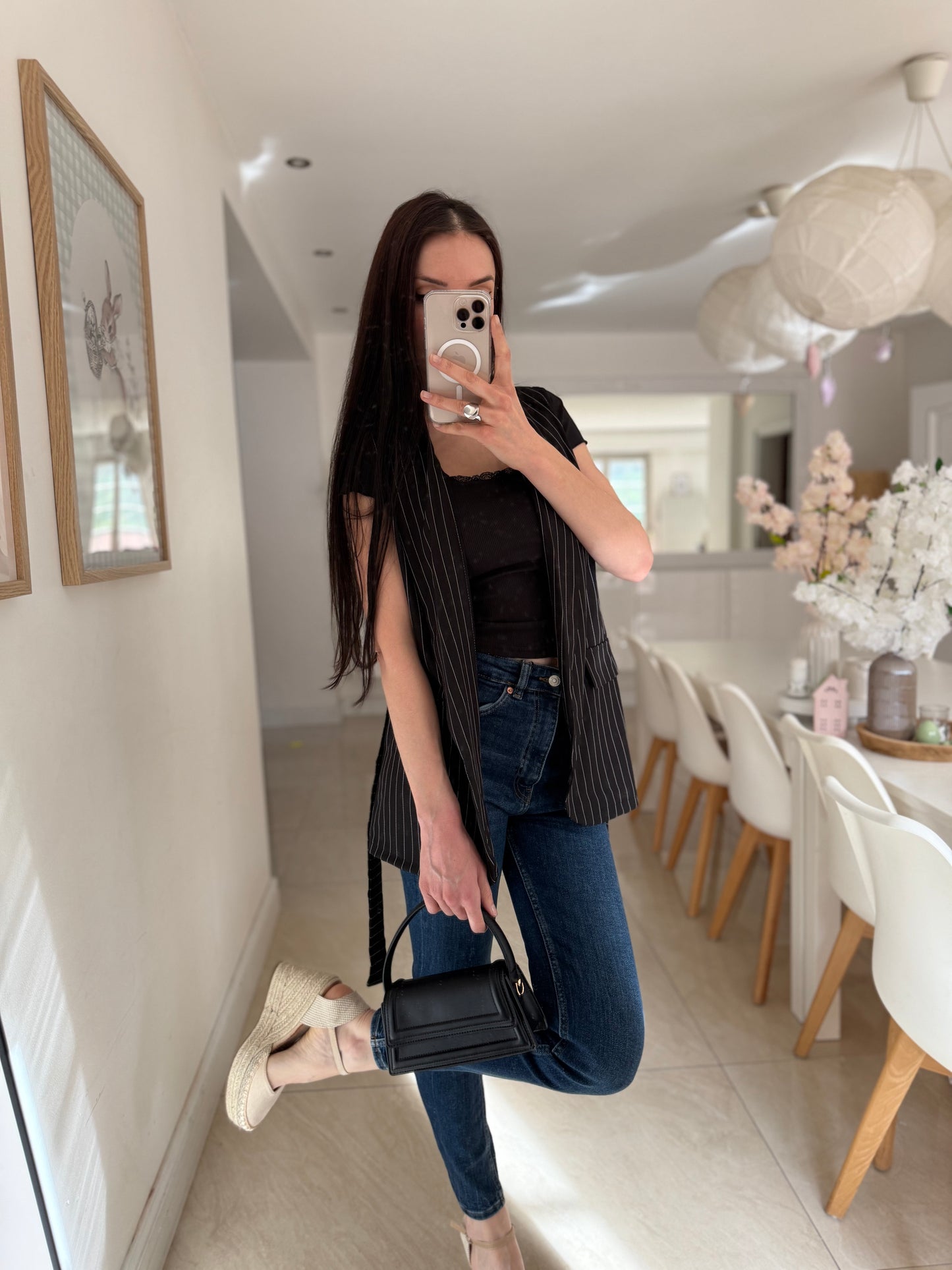 Veste tailleur sans manches