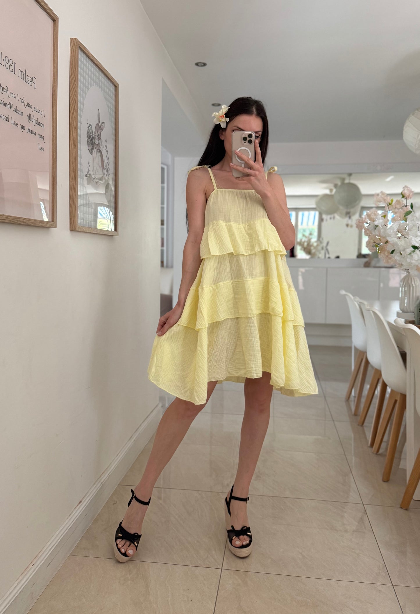 Robe gaze de coton (plusieurs coloris)