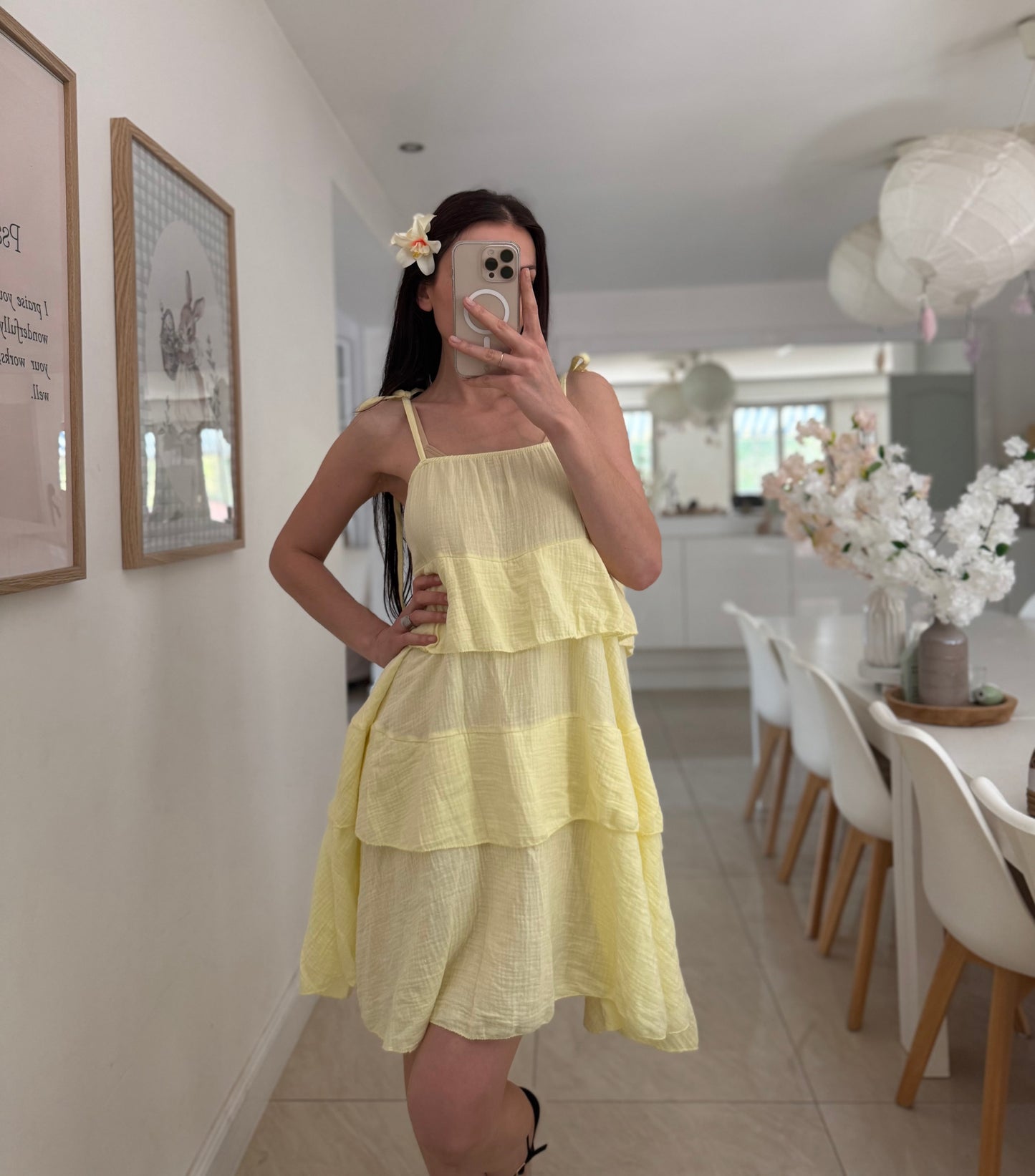 Robe gaze de coton (plusieurs coloris)