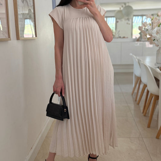 Robe plissée (plusieurs coloris)