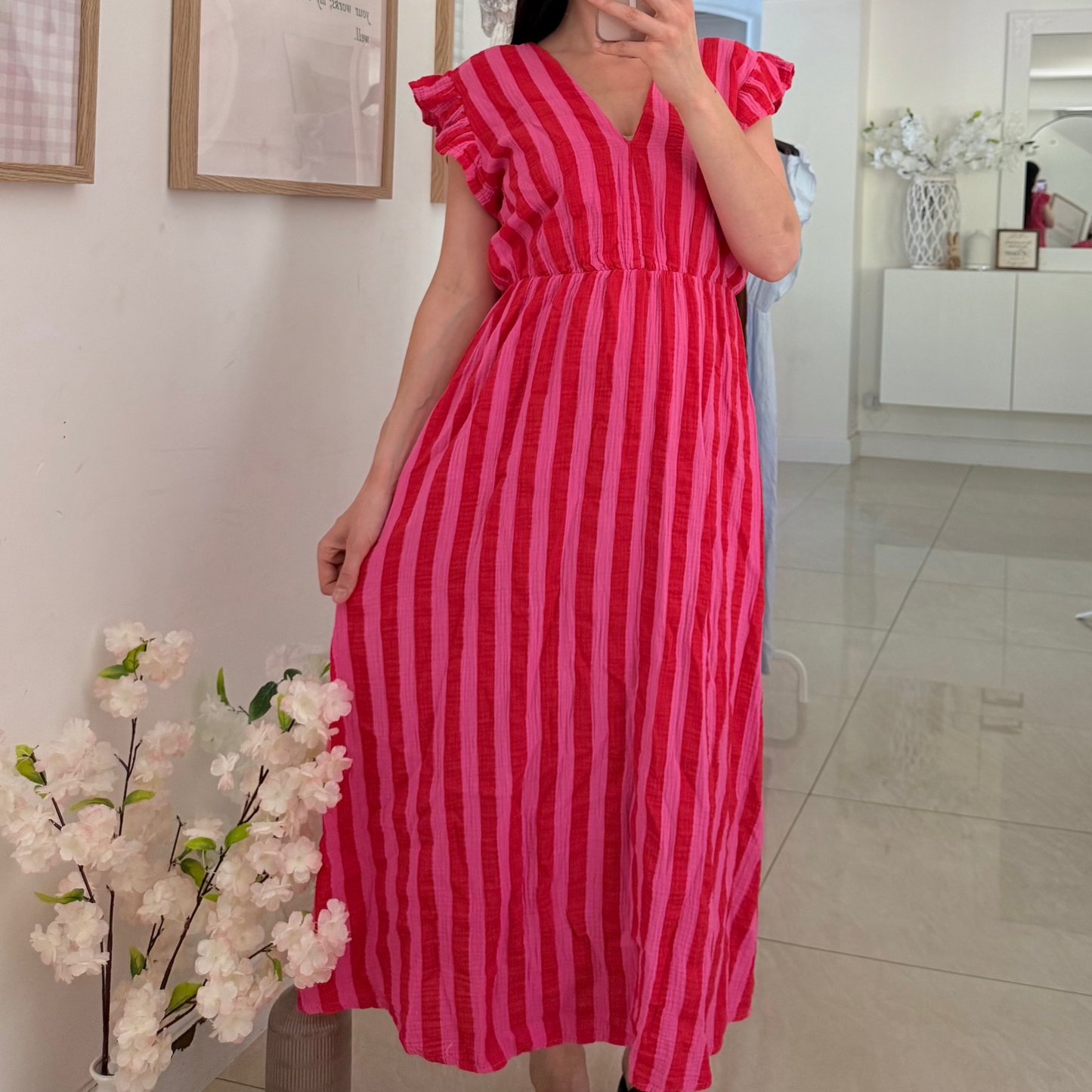 Robe longue dos-nu