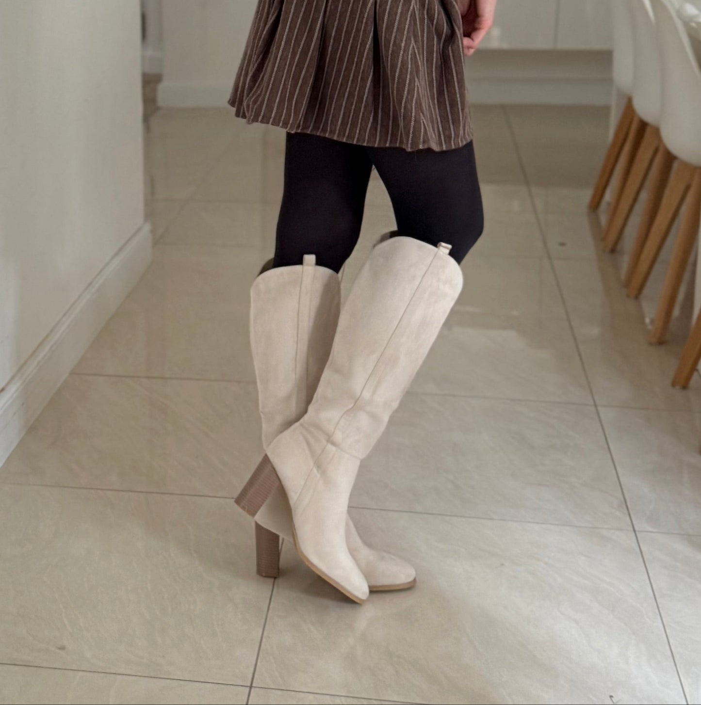 Bottes suédine
