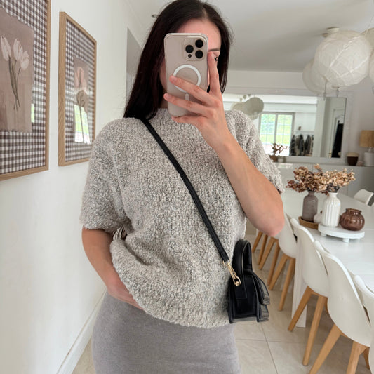 Pull manches courtes