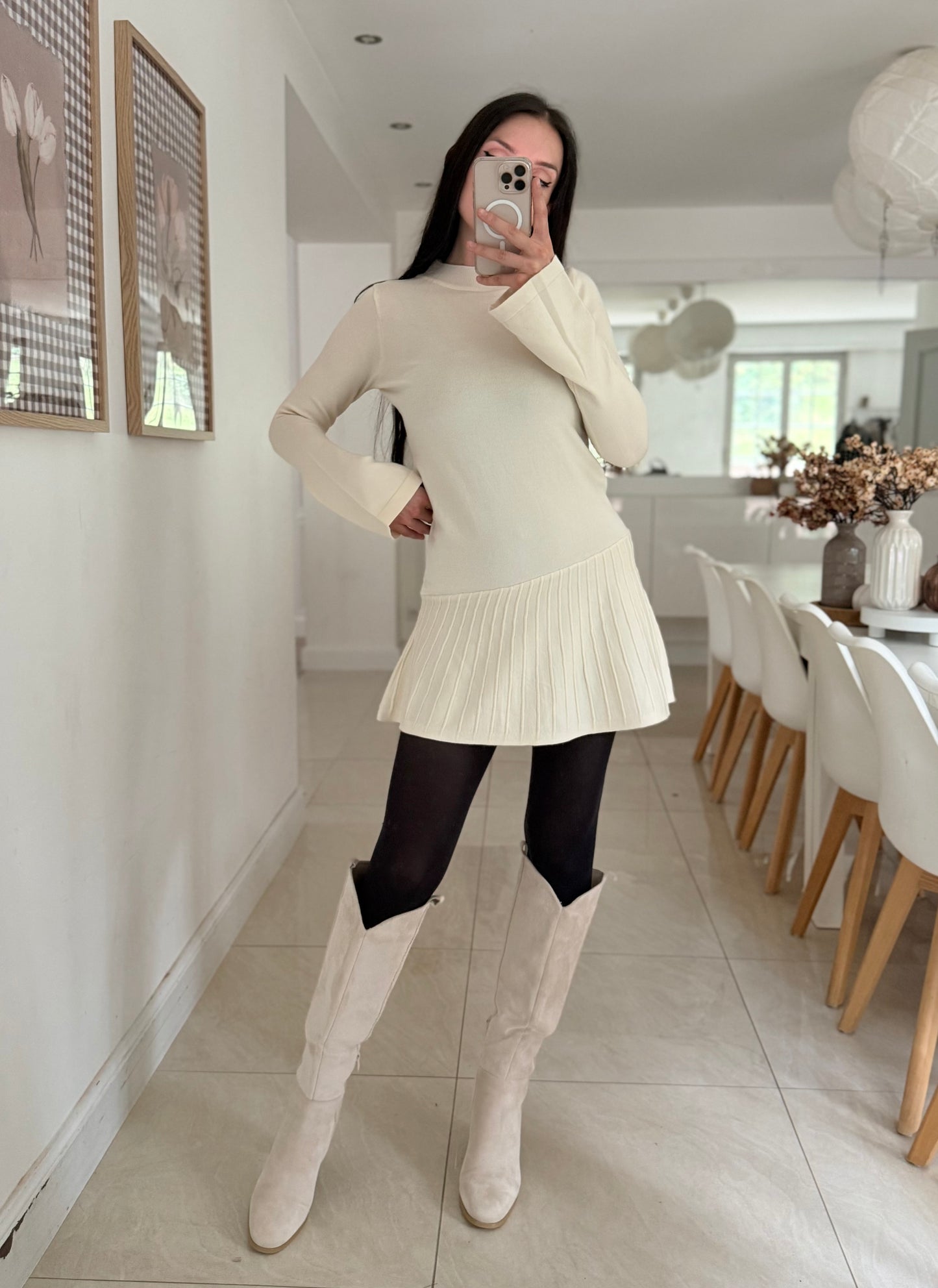 Robe en maille