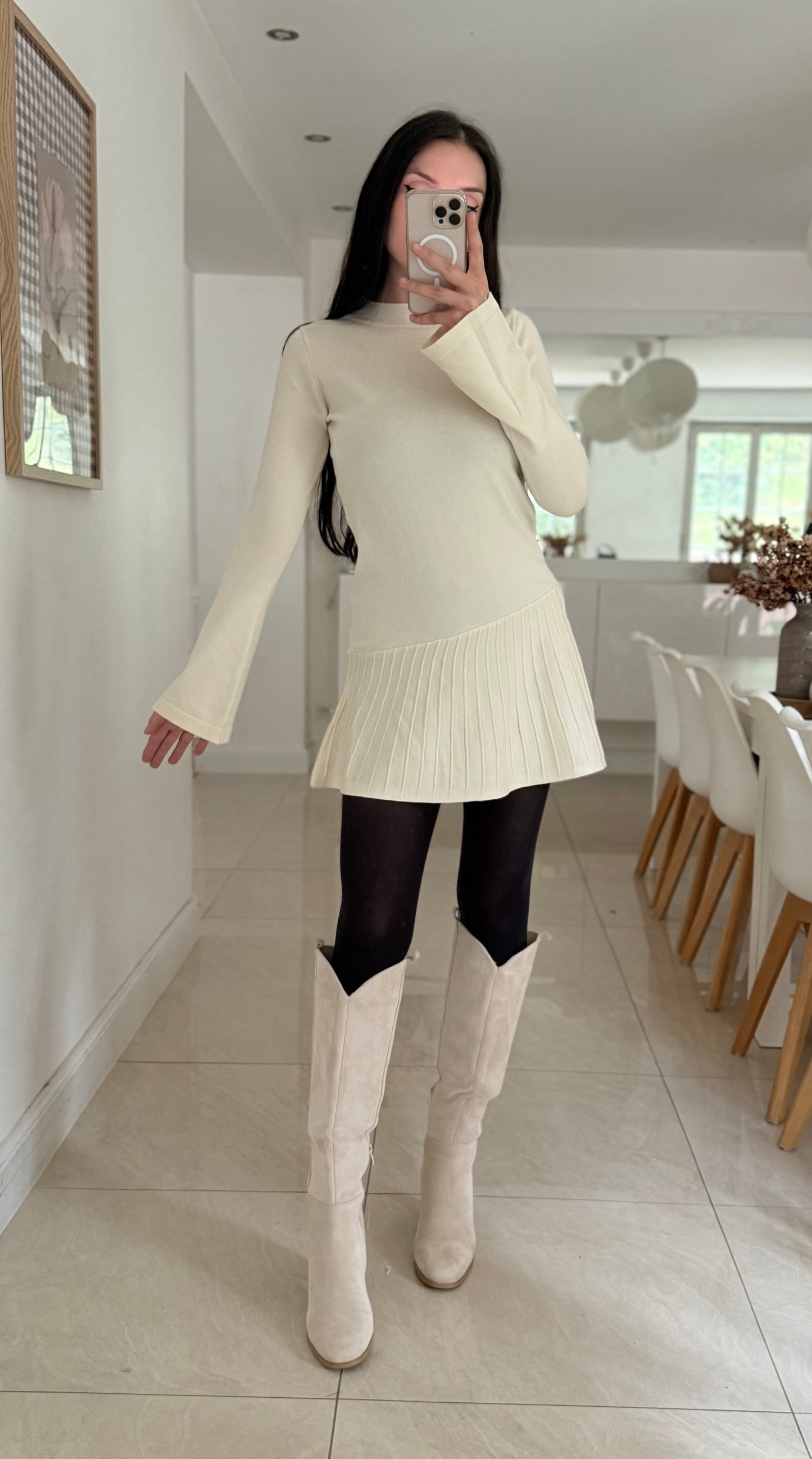 Robe en maille