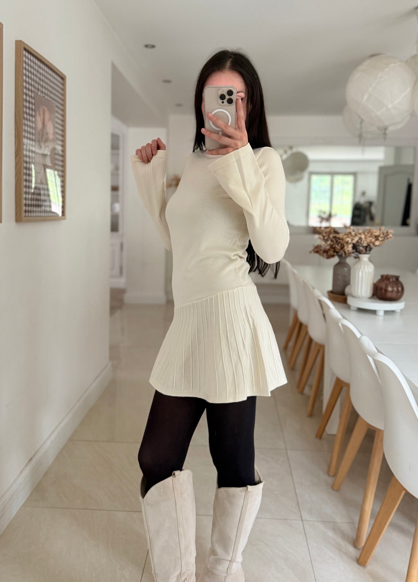 Robe en maille