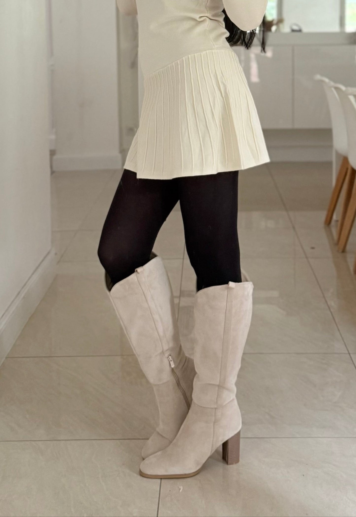 Bottes suédine