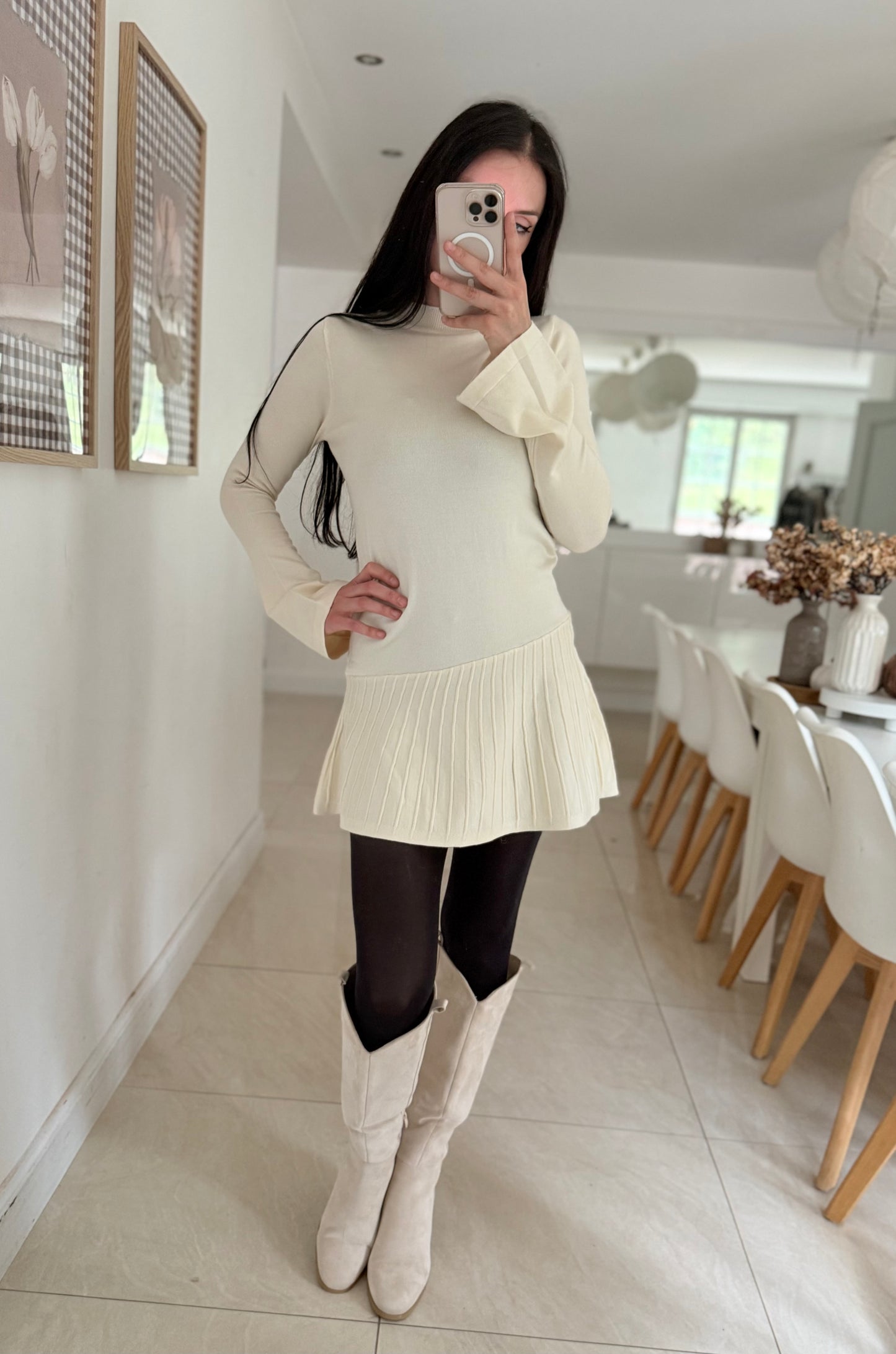 Robe en maille