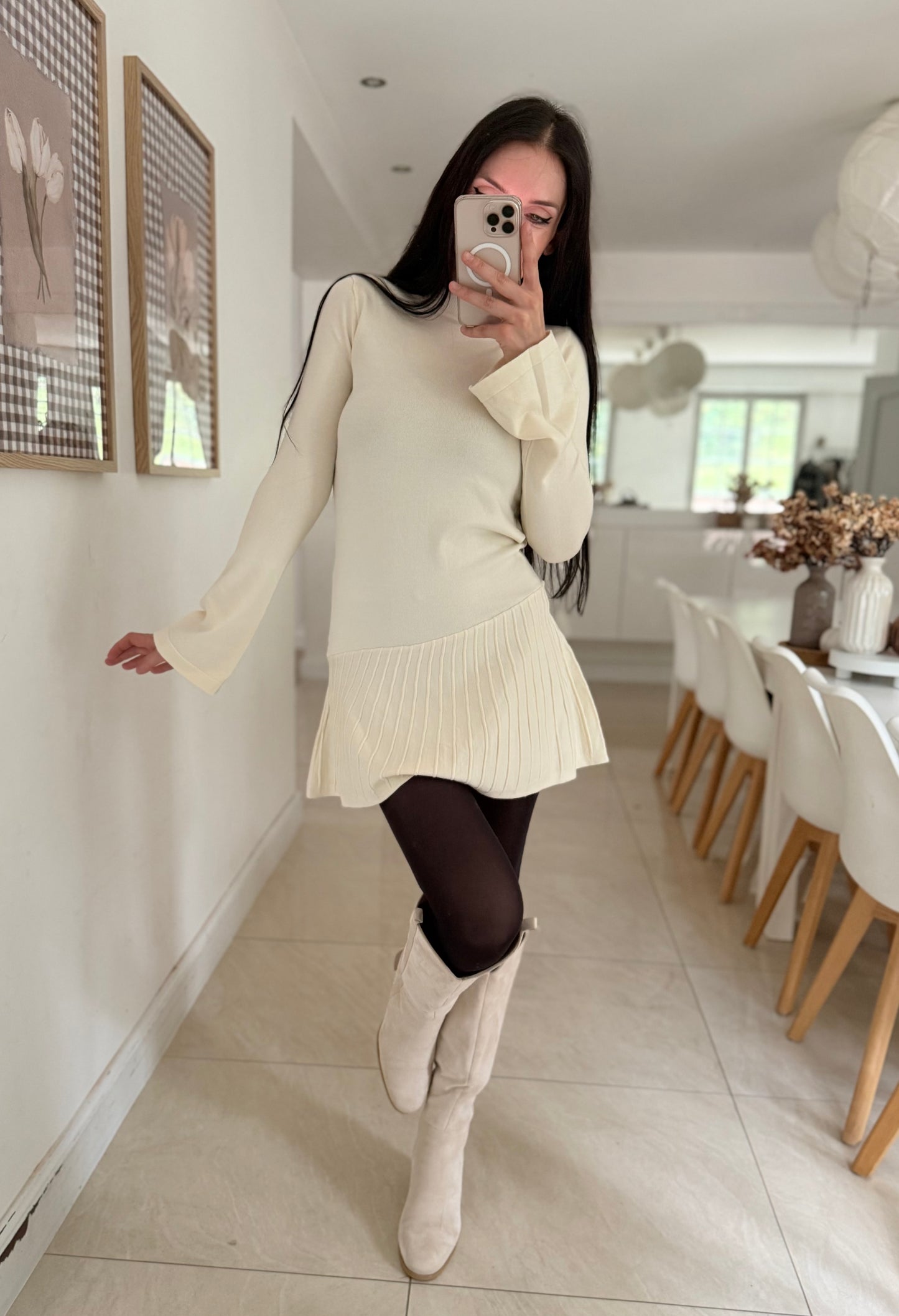 Robe en maille