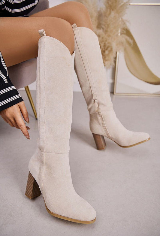 Bottes suédine
