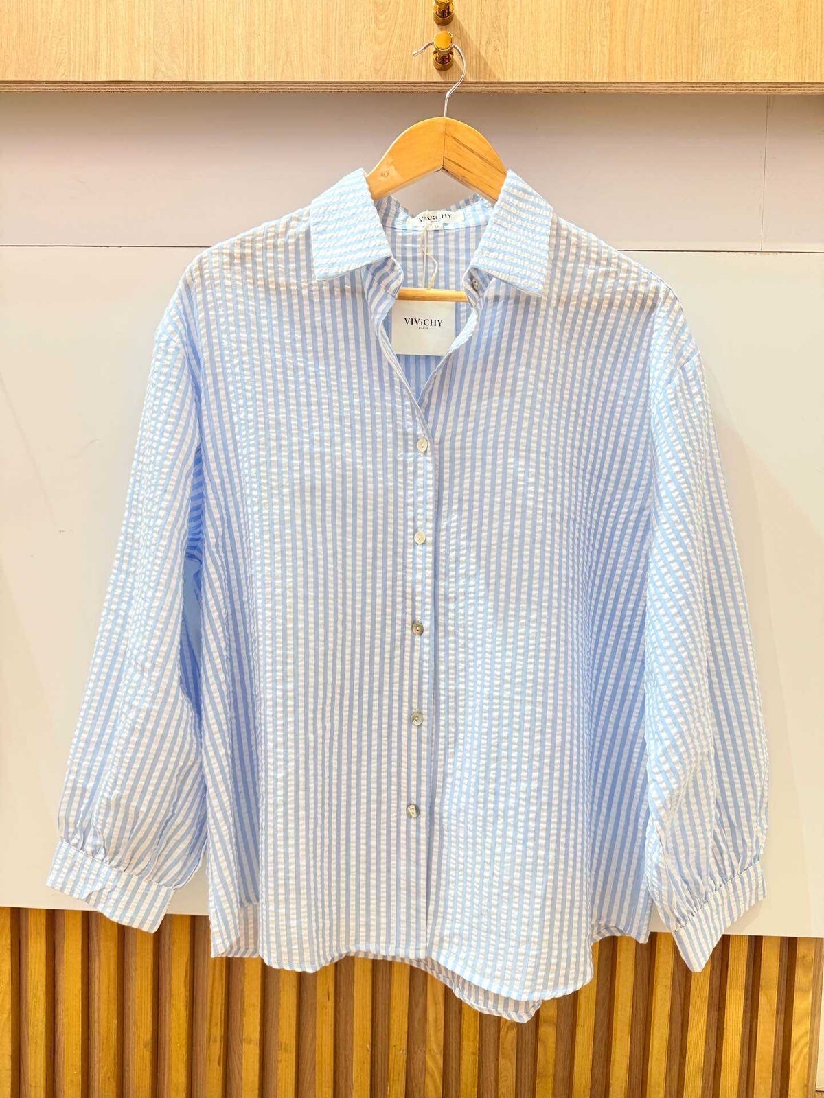 Chemise à rayures (plusieurs coloris)
