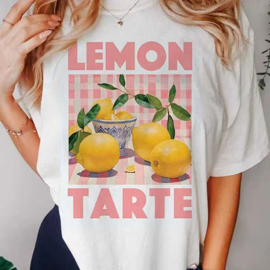 T-shirt large imprimé